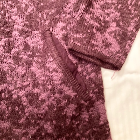 Dana Bachman burgundy open cardigan size XL New WOT - Picture 4 of 7